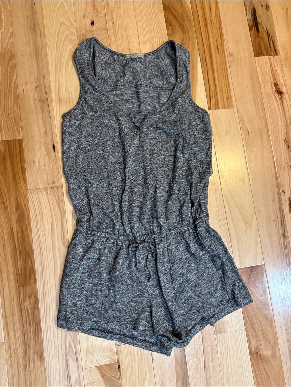Heather Gray Tank Romper - Casual One-Piece